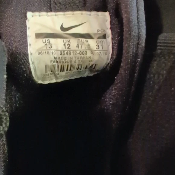 Nike Air Griffey Max 1 Metallic Silver Sz 13 - Picture 8 of 8